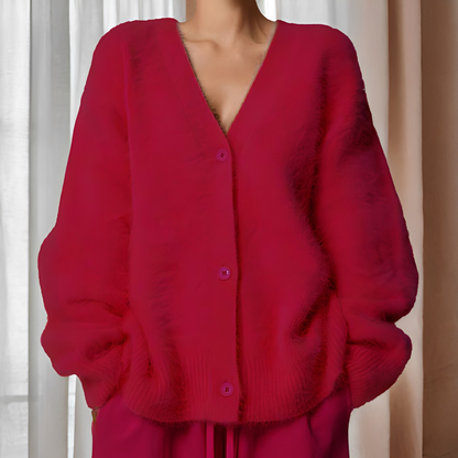 Emberly - Pull en cachemire pour femmes, style décontracté et ample