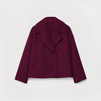 Abegail - Blouson court ample et décontracté pour femmes
