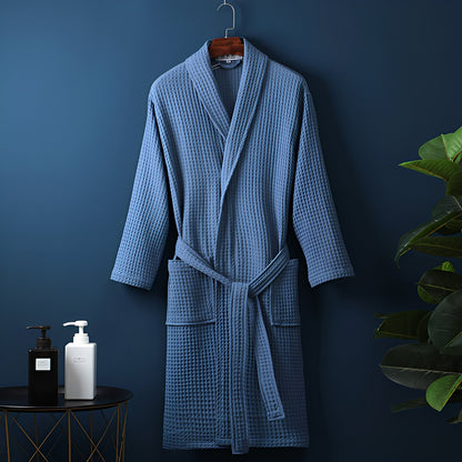 Dunstan - Robe de chambre en coton détendu pour hommes