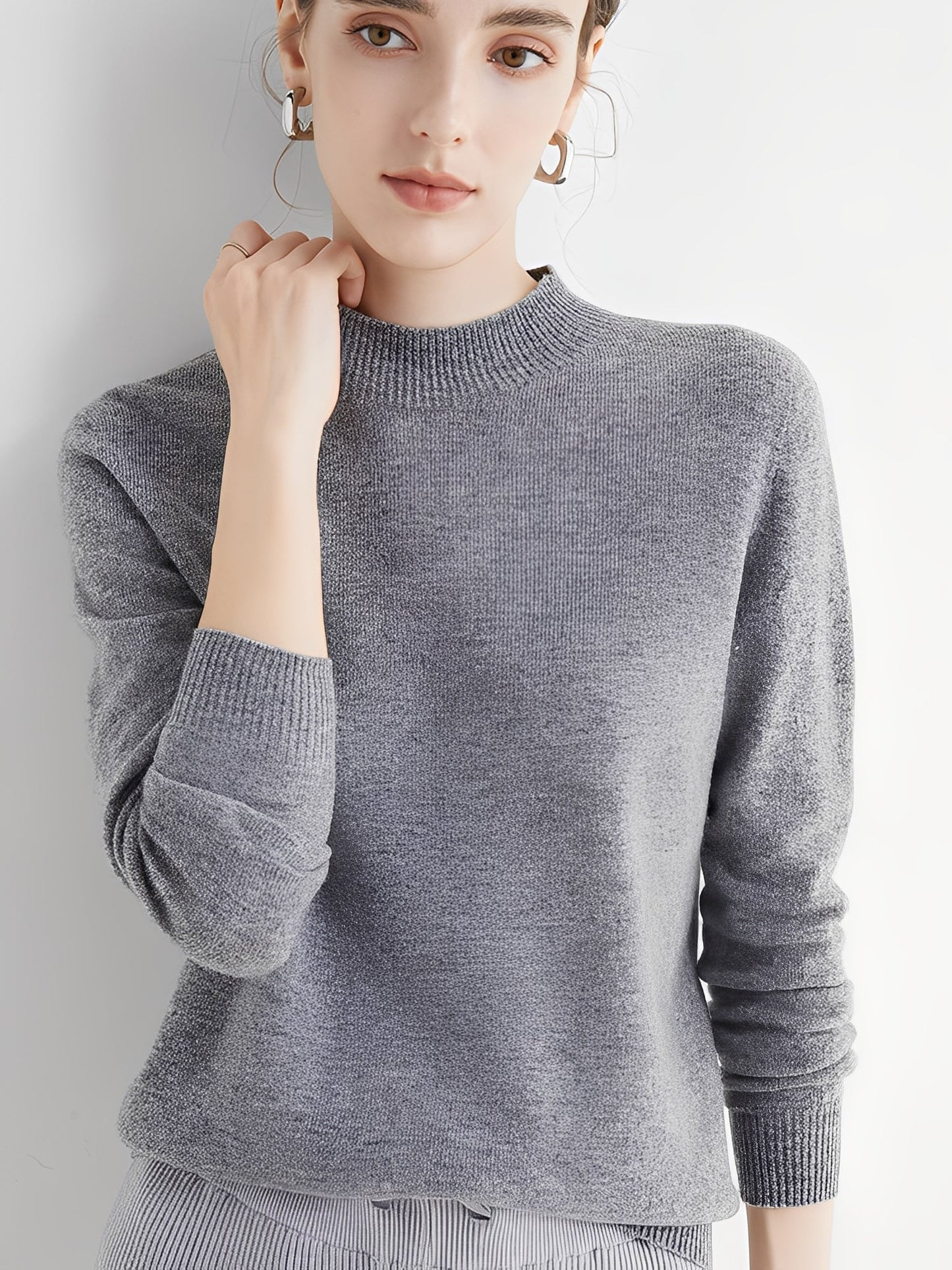 Cindie - Pull en cachemire chaud pour femme