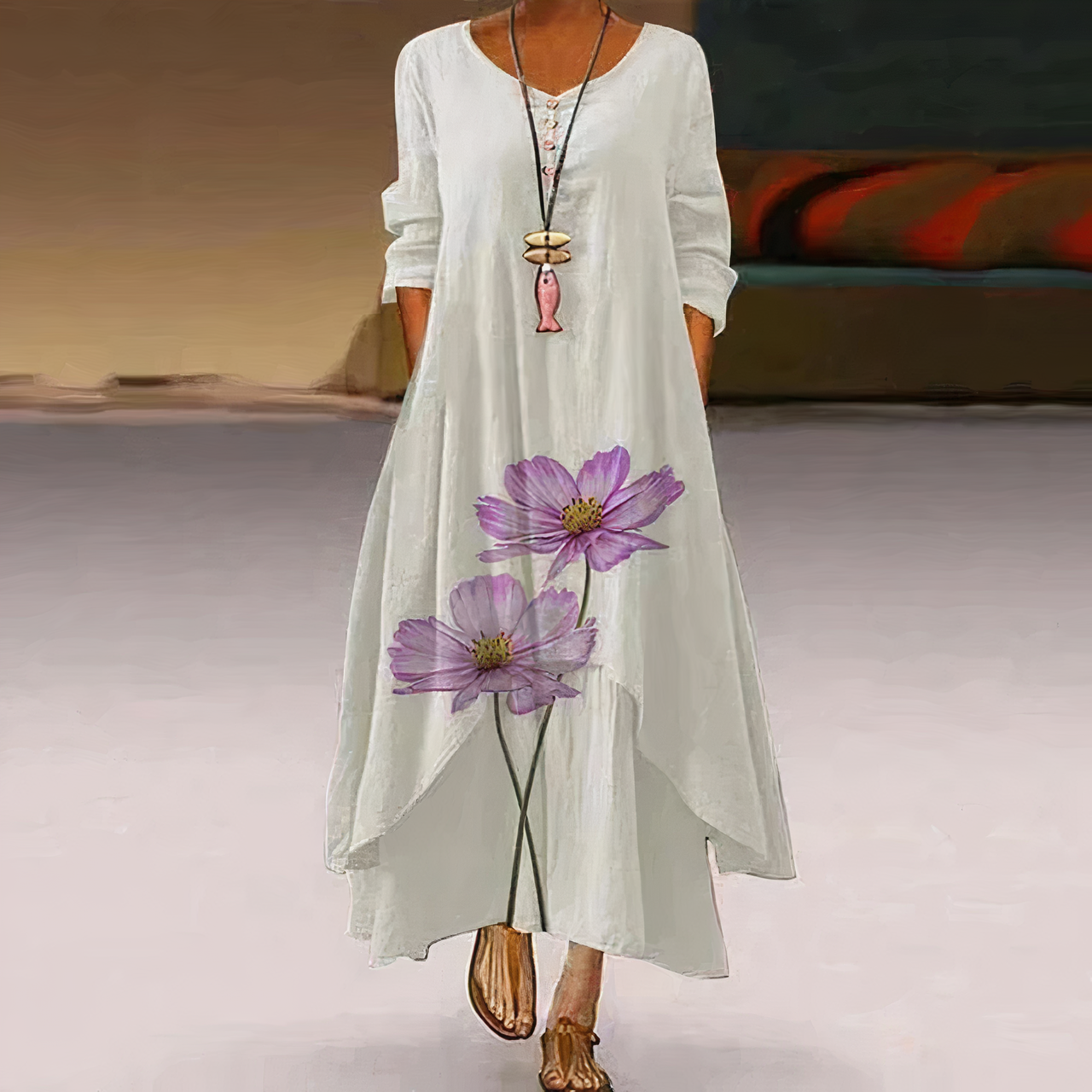 Anouke – Robe légère fluide pour femme