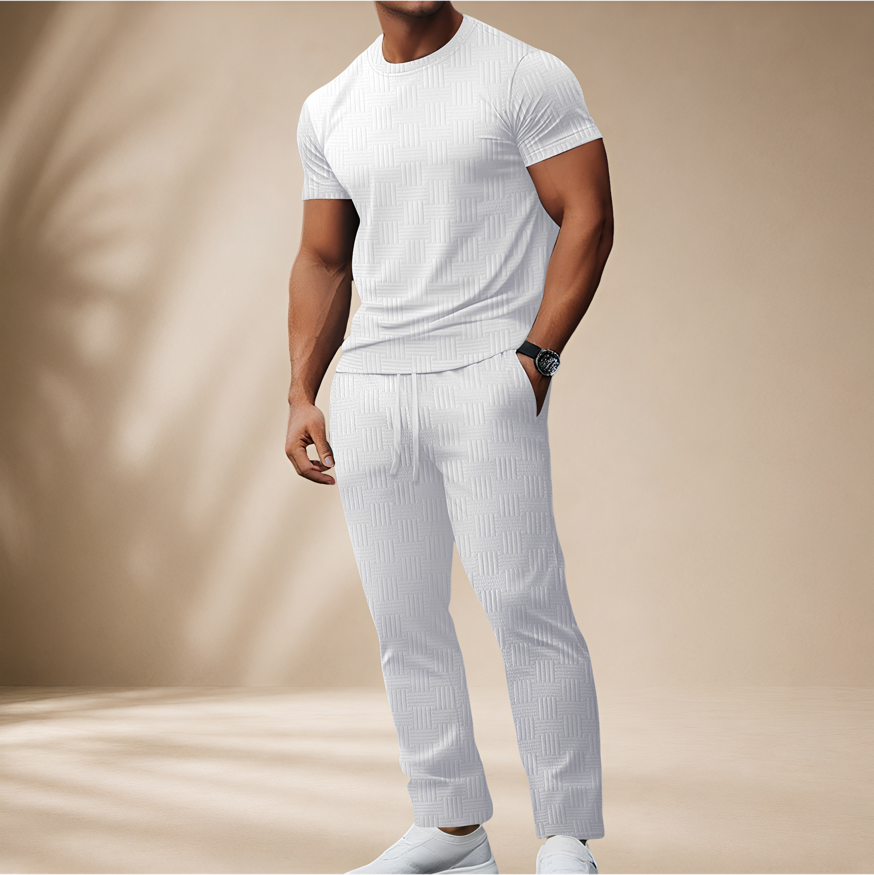Thomas - Ensemble de T-shirt et Pantalon Élégant