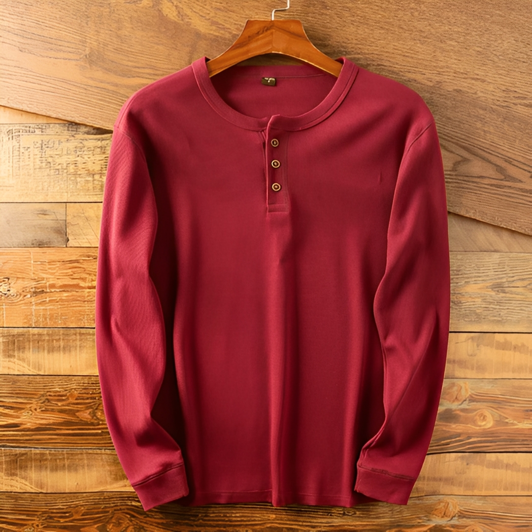Benjie - Chemise homme à manches longues, confortable