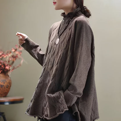 Carla - Casual turtleneck sweater for women