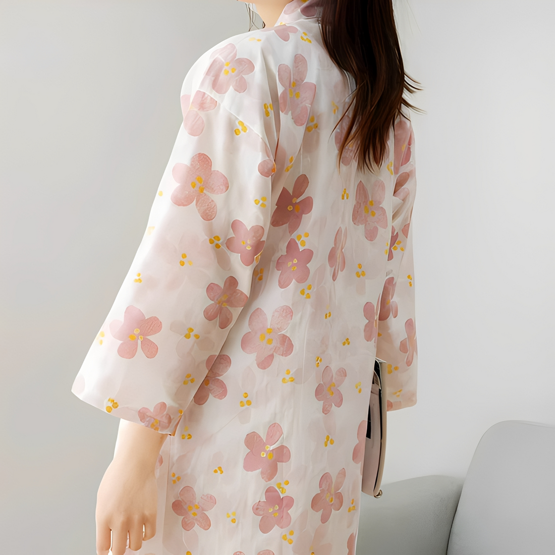 Renalyn - Élégante robe à fleurs pour femme
