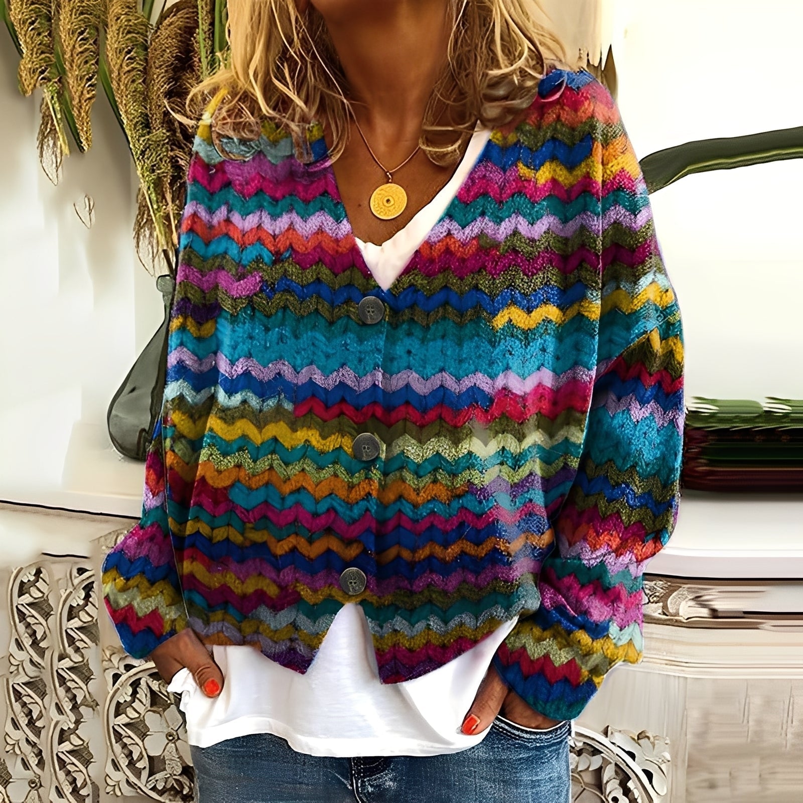 Nydia - Pull confortable et chaud