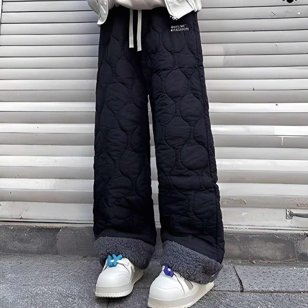 Charles - Chaud, pantalon en polaire matelassée pour hommes