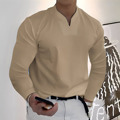 Corentin - Long-sleeved men's shirt with a casual style