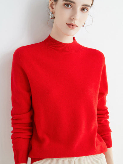 Rhoda - Pull en cachemire basique pour femmes