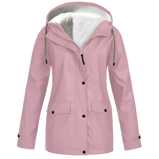 Sherlyn - Manteau à capuche pour femmes avec doublure polaire