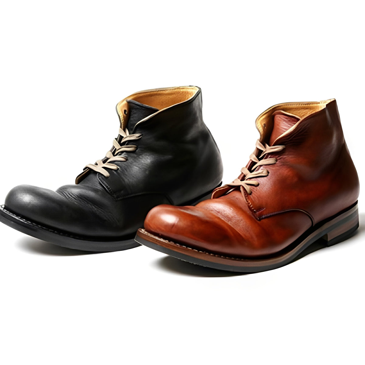 Roscoe - Chaussures classiques pour hommes avec tige ronde