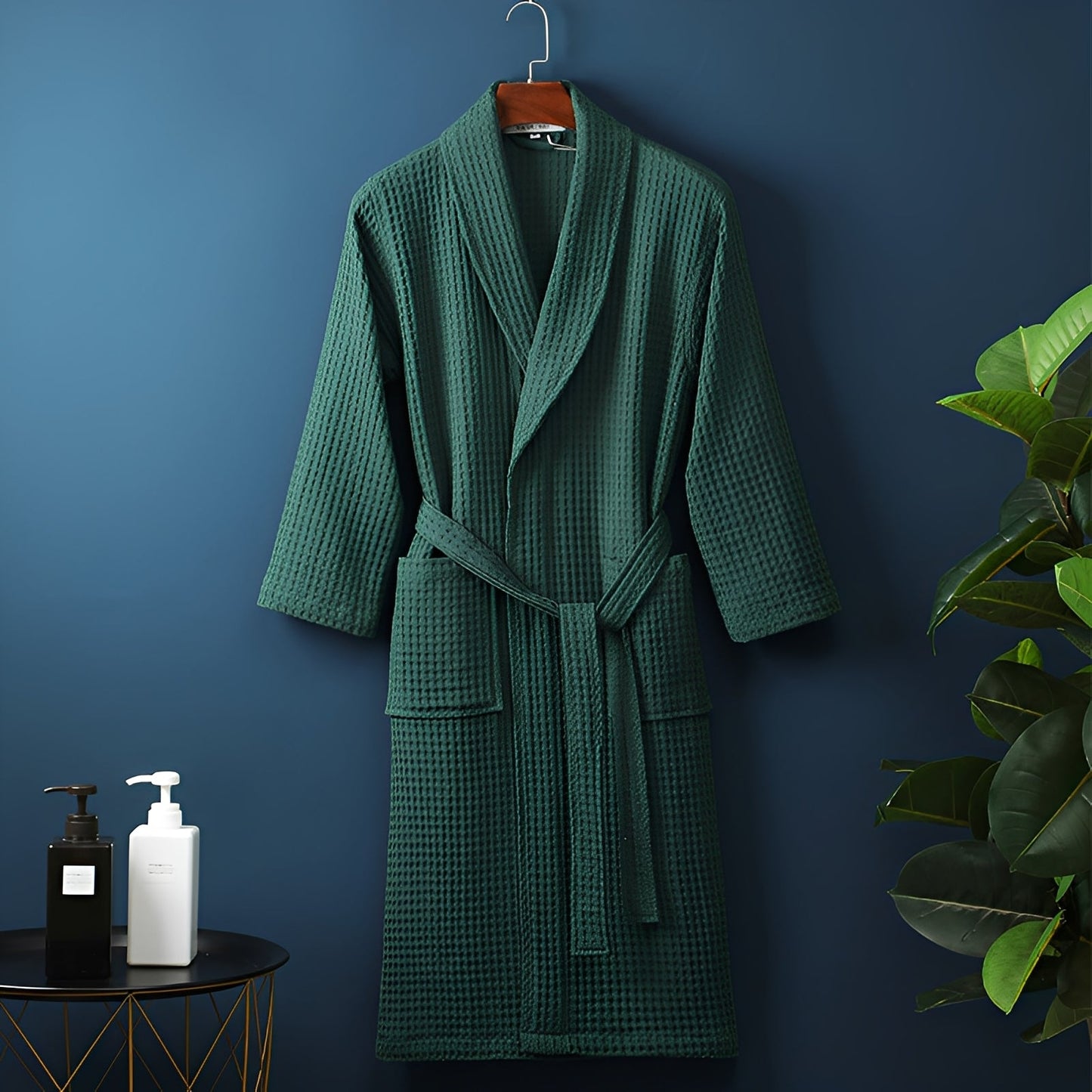 Dunstan - Robe de chambre en coton détendu pour hommes