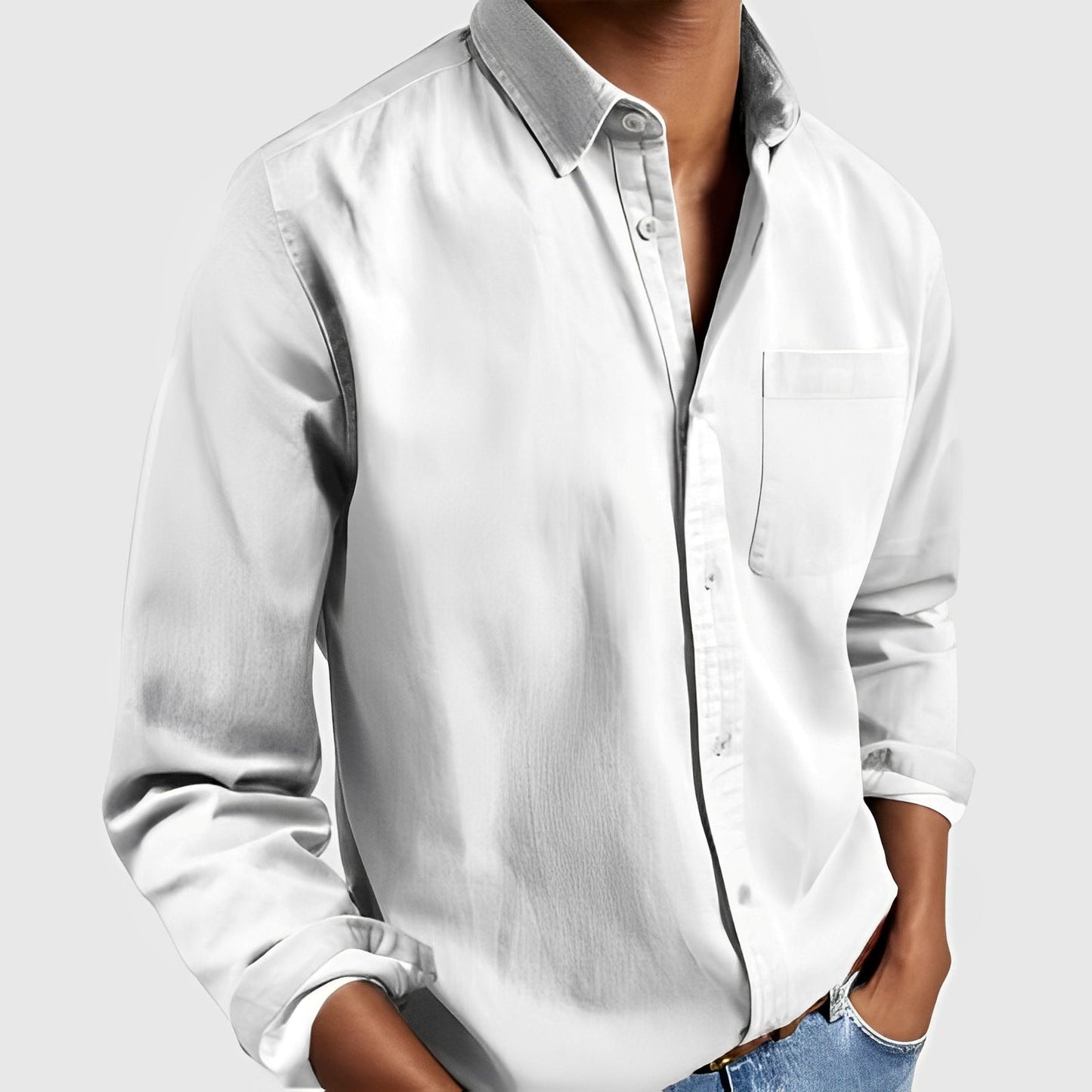 Dillan - Chemise Homme avec Boutons, Style Classique