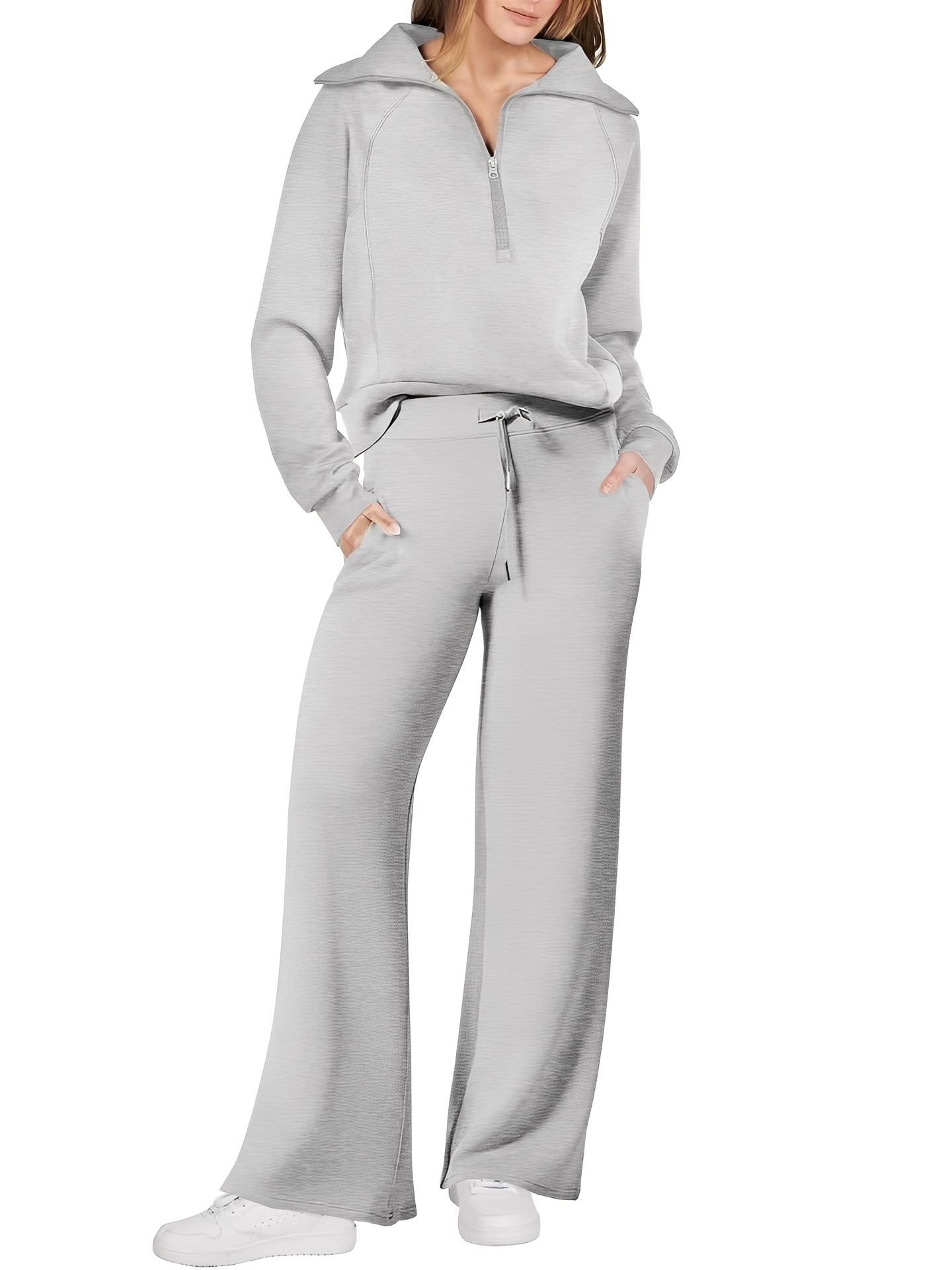 Cécile - Ensemble agréable de pull et pantalon pour femmes