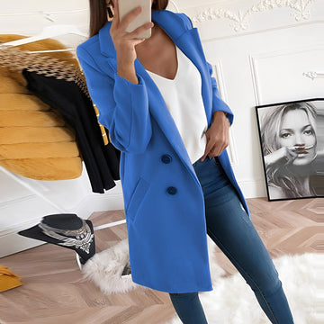 Chantal - Manteau d'hiver long élégant pour femmes