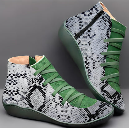 Emma - Chaussures de détente en cuir confortables pour femmes