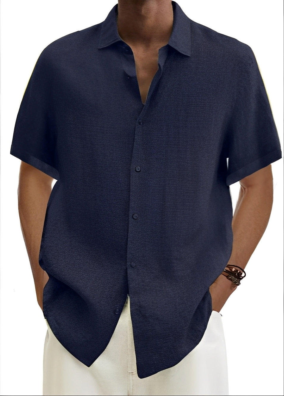 Richard - Chemise décontractée à boutons pour hommes