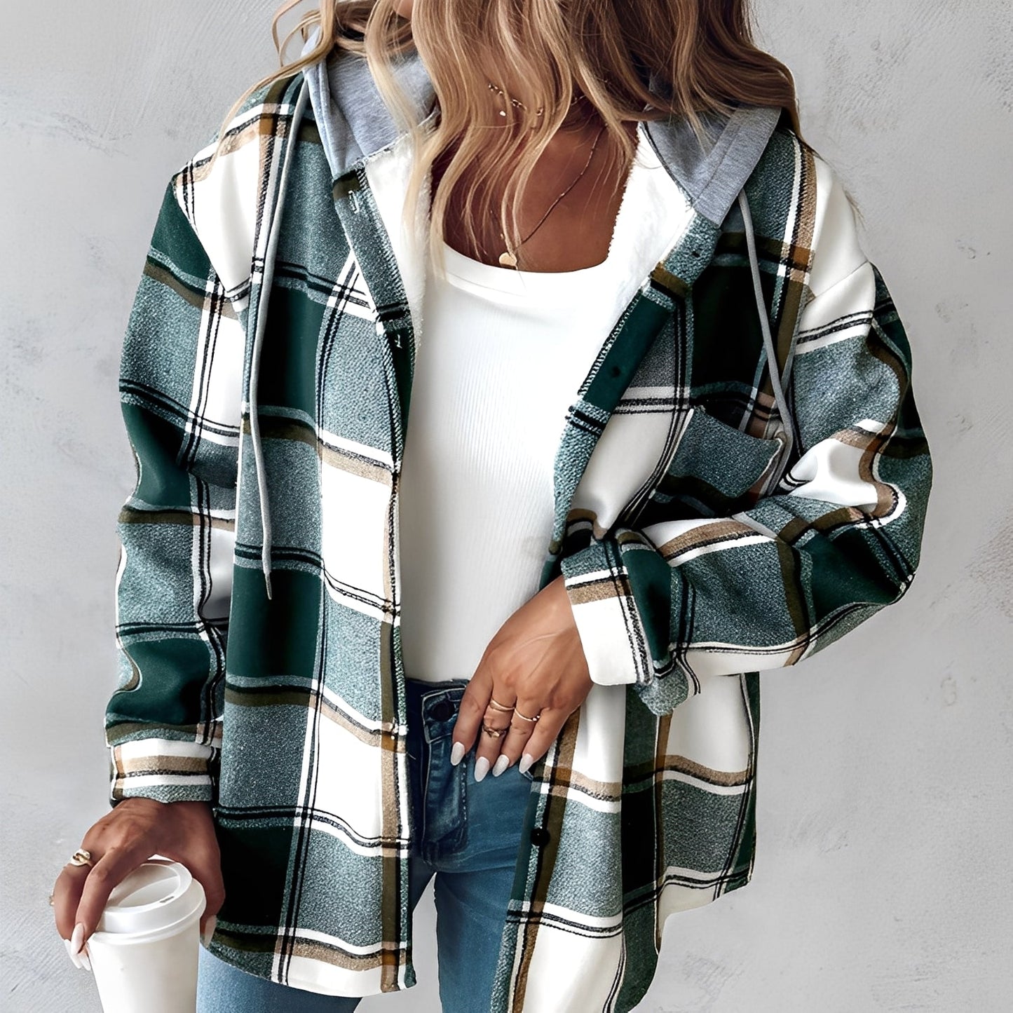 Briana - Veste chaude et décontractée à capuche pour femmes