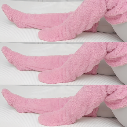 Camellia - Chaussettes longues et chaudes pour l'hiver pour femmes