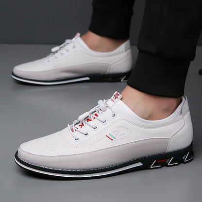 Aaron - Chaussures pour hommes en cuir antidérapant