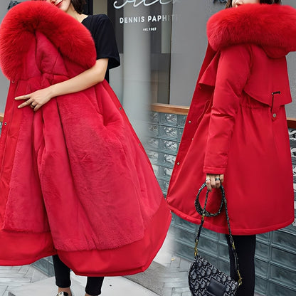 Evette - Manteau chaud et élégant avec capuche pour femmes