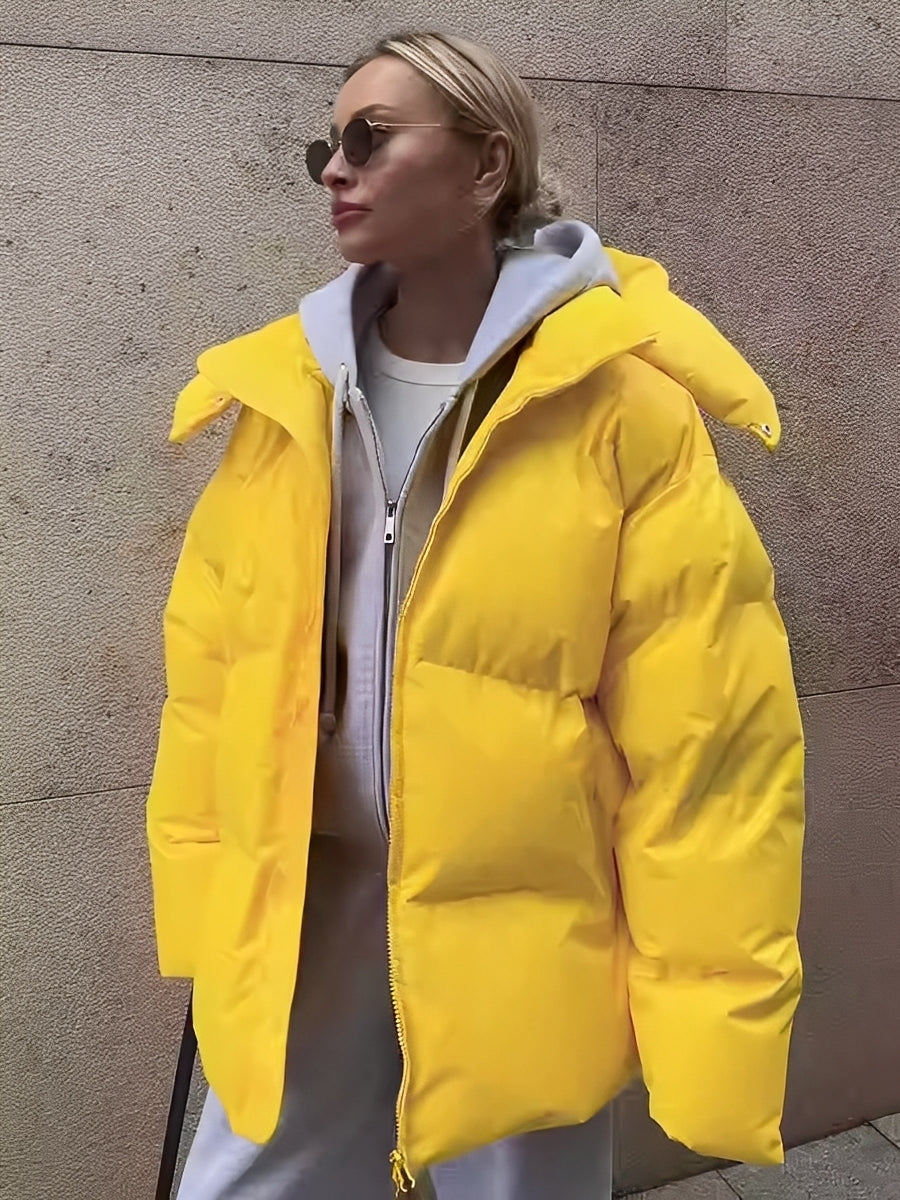 Loreen - Veste pour femmes, chaude, matelassée et ample