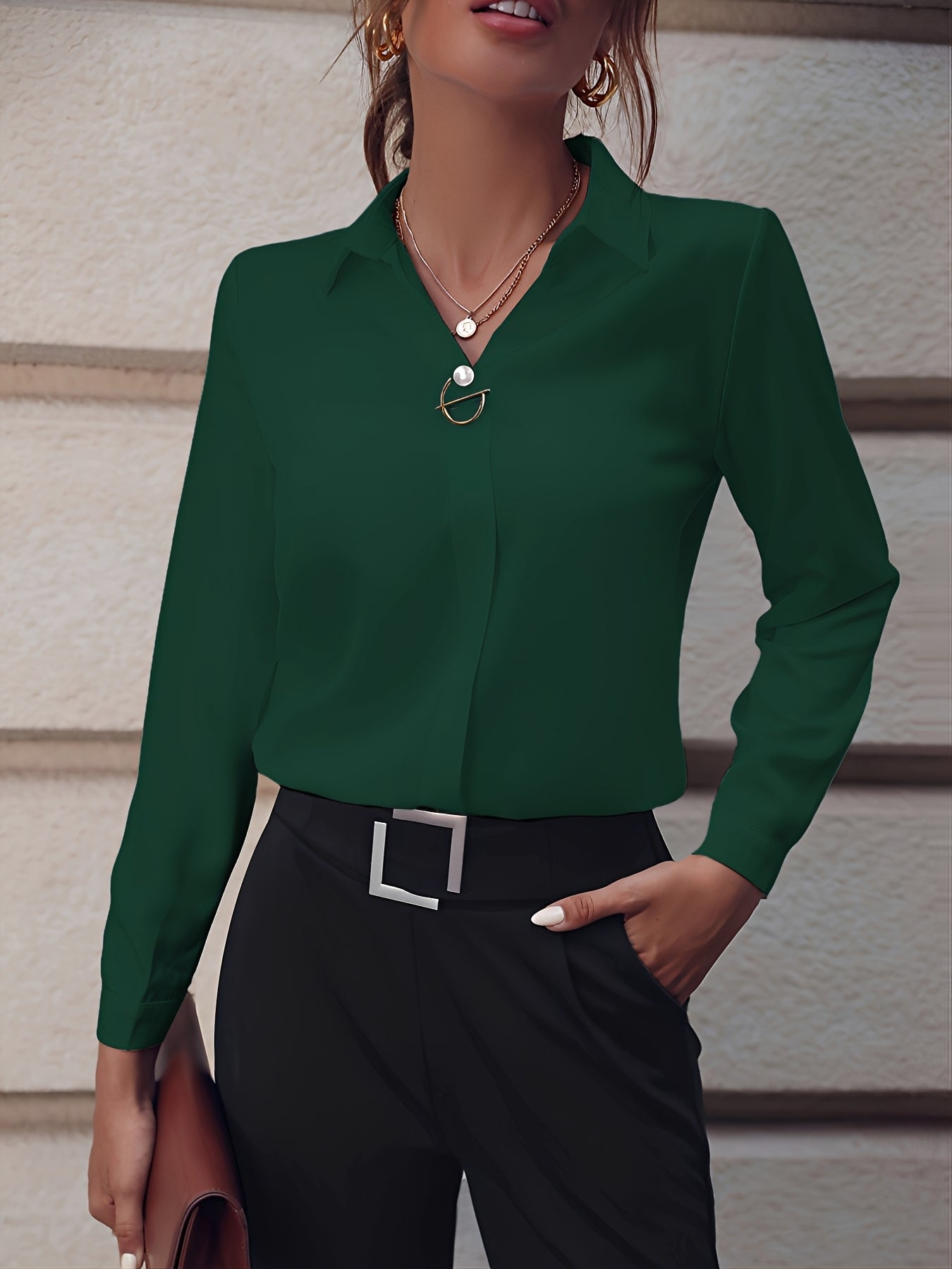 Erica - Chemise formelle à manches longues