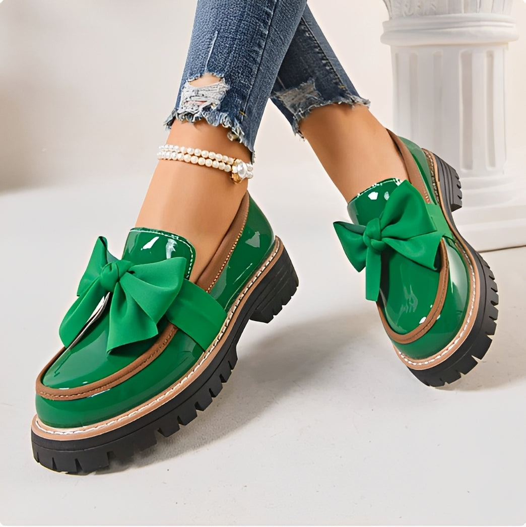 Miley - Mocassins Élégants avec Nœud