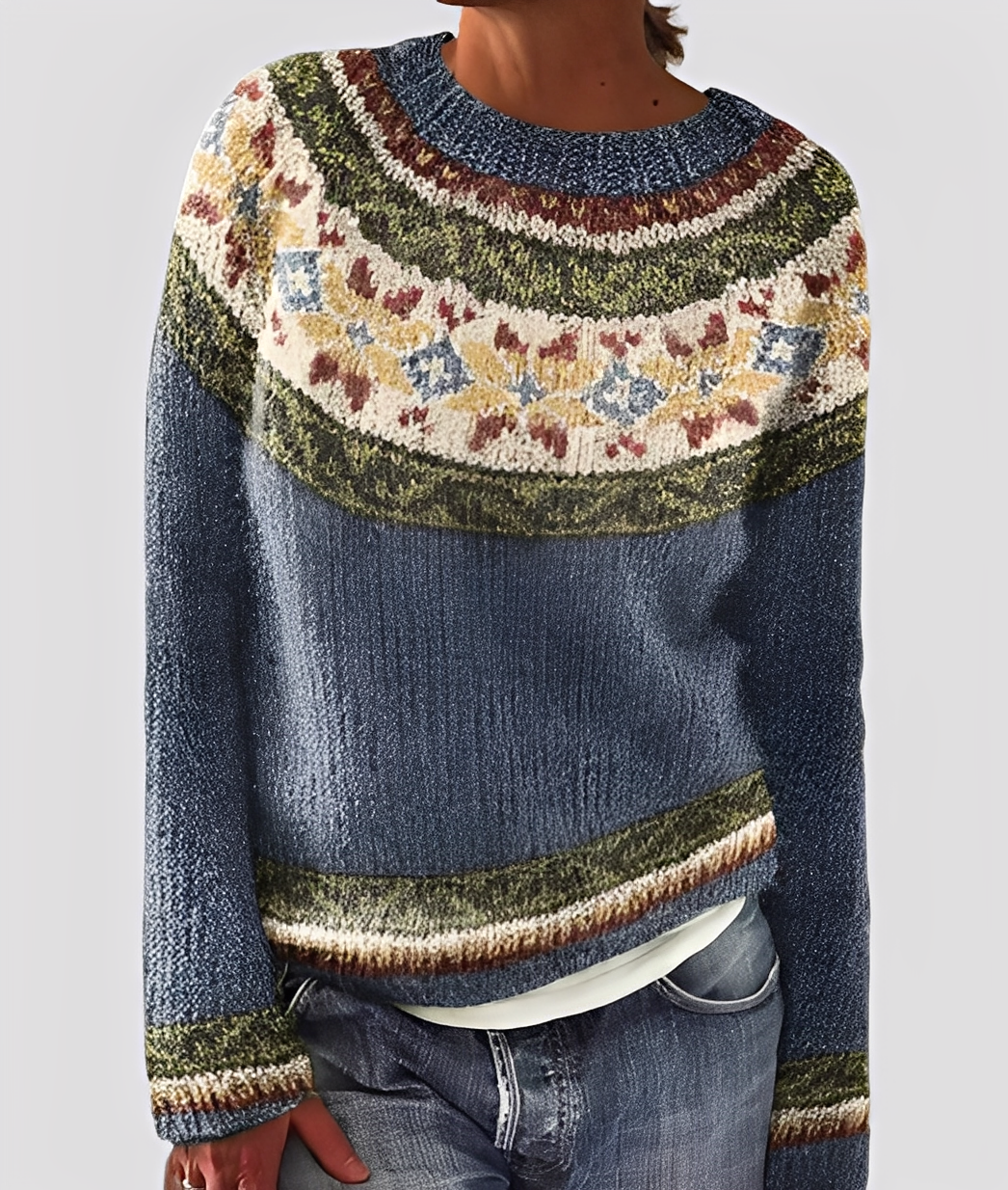 Christal - Pull en laine ample et à la mode pour femmes