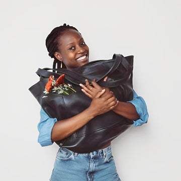 Sarah - Sac à bandoulière en cuir portable