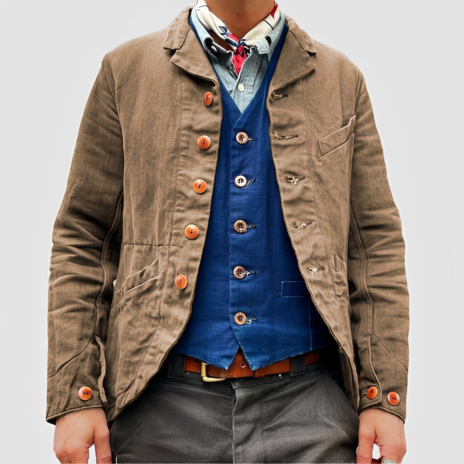 Rick - Blouson ample avec multiples poches