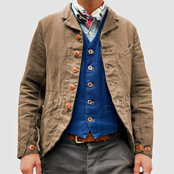 Rick - Blouson ample avec multiples poches