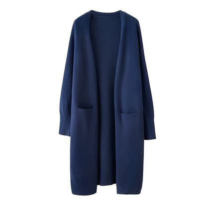 Claudie - Cardigan long classique pour femme