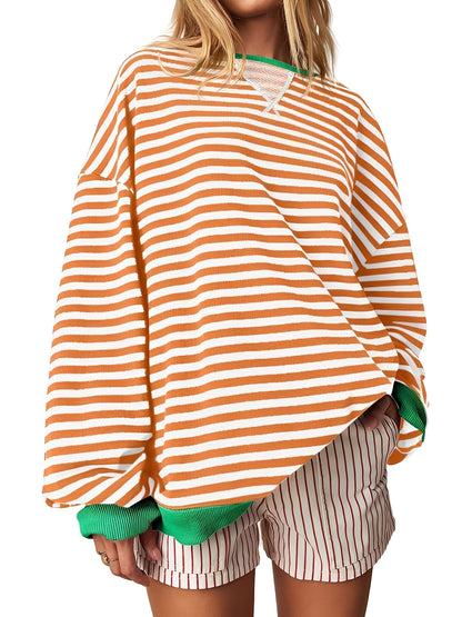 Judith - Elegant striped sweater for women