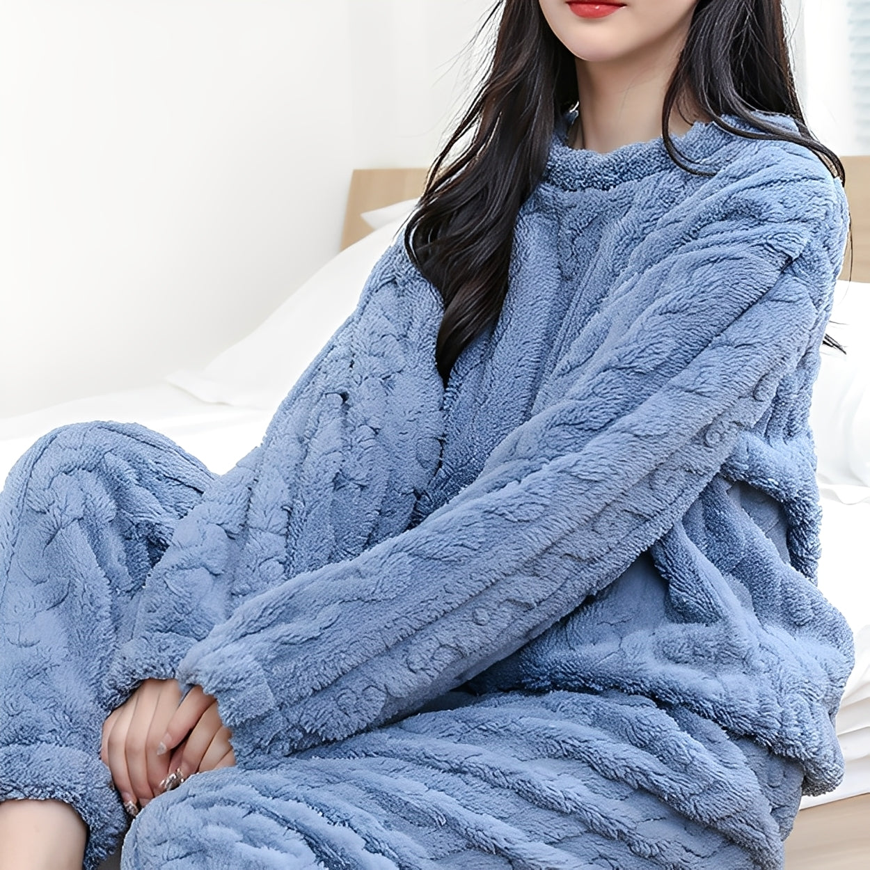 Kilie - Deux pièces en polaire pour femmes, confortable