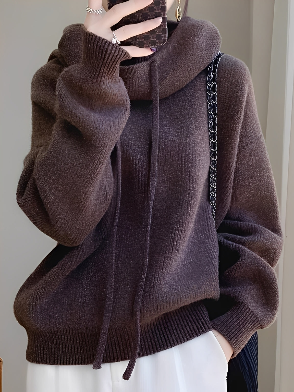 Roxane - Pull chaud et doux en laine pour femmes