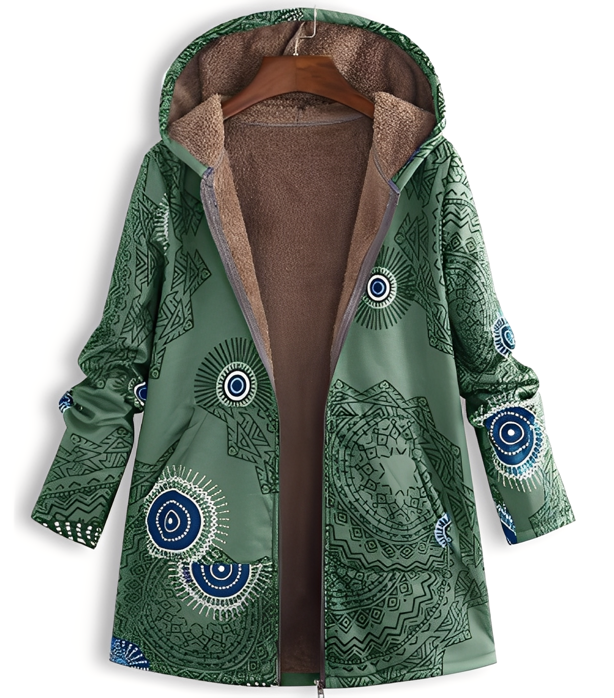 Jaslene - Parka-veste épaisse, chaude et intemporelle pour femmes