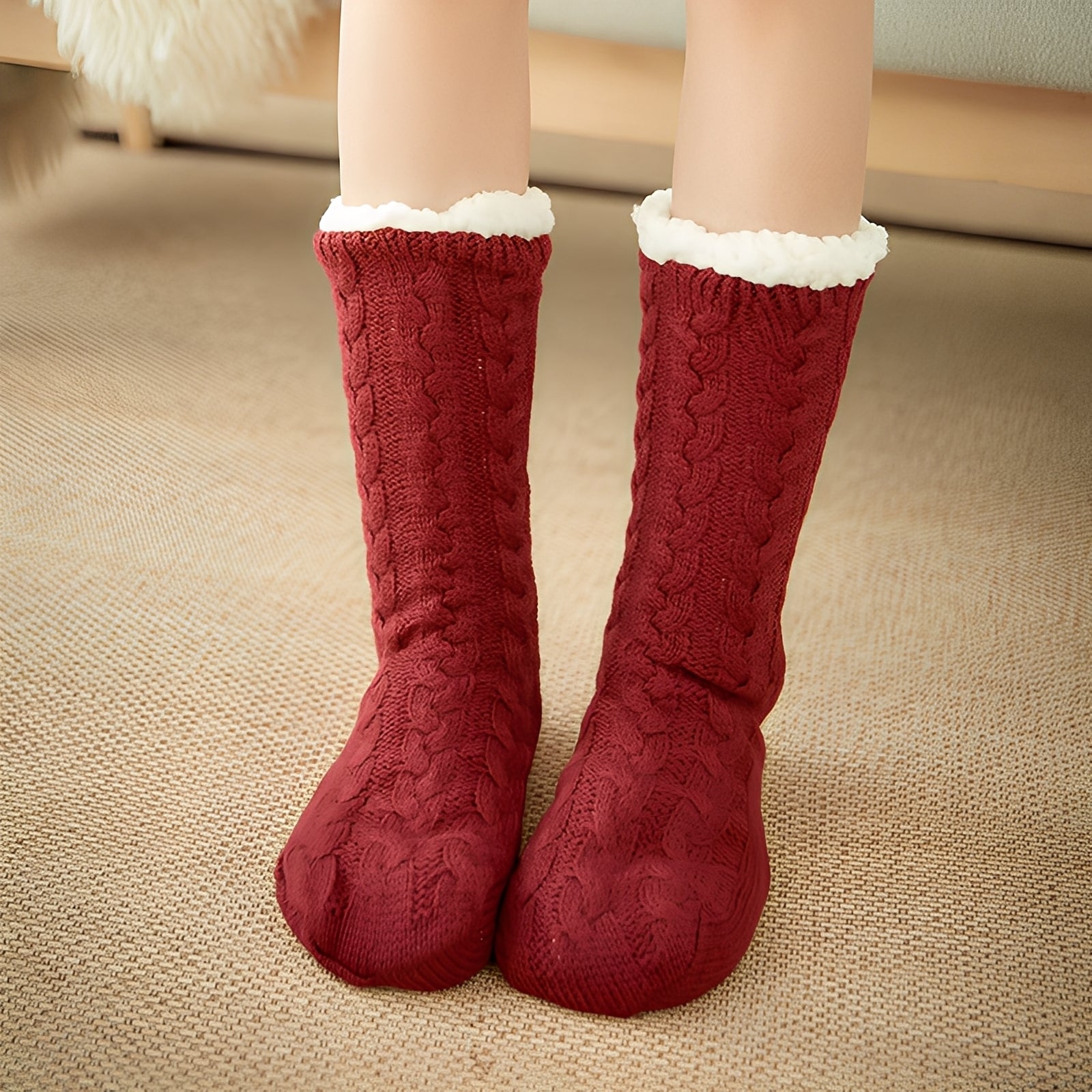 Jessica - Chaussettes d'hiver chaudes pour femmes