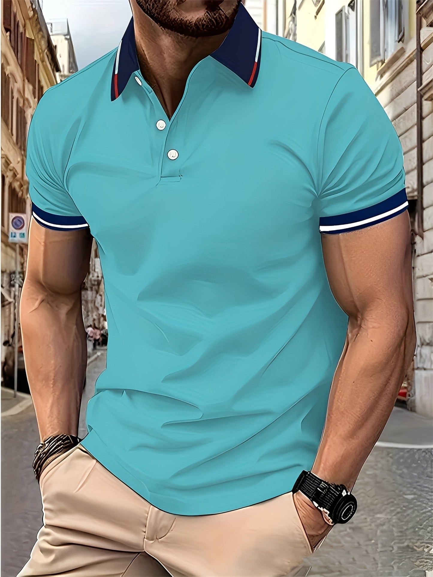 Raymund - Polo pour hommes chic