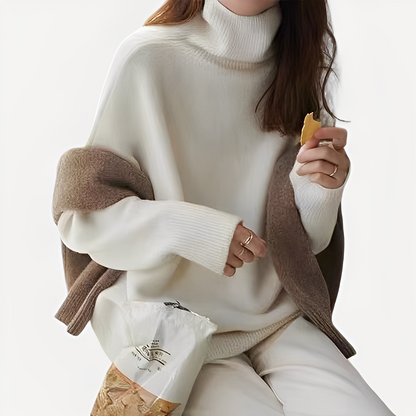 Amilia - Elegant and casual turtleneck sweater for women