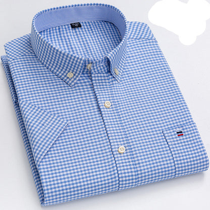 Desmond - Chemise relax et douce avec poche poitrine pour hommes