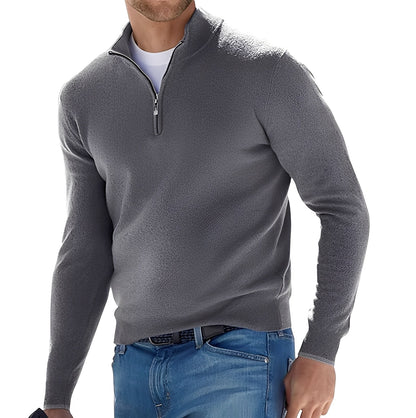 Kennith - Sweat décontracté avec zip pour hommes