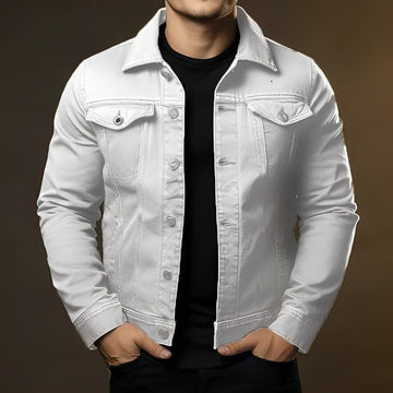Leroy - Veste en jean stylée pour hommes