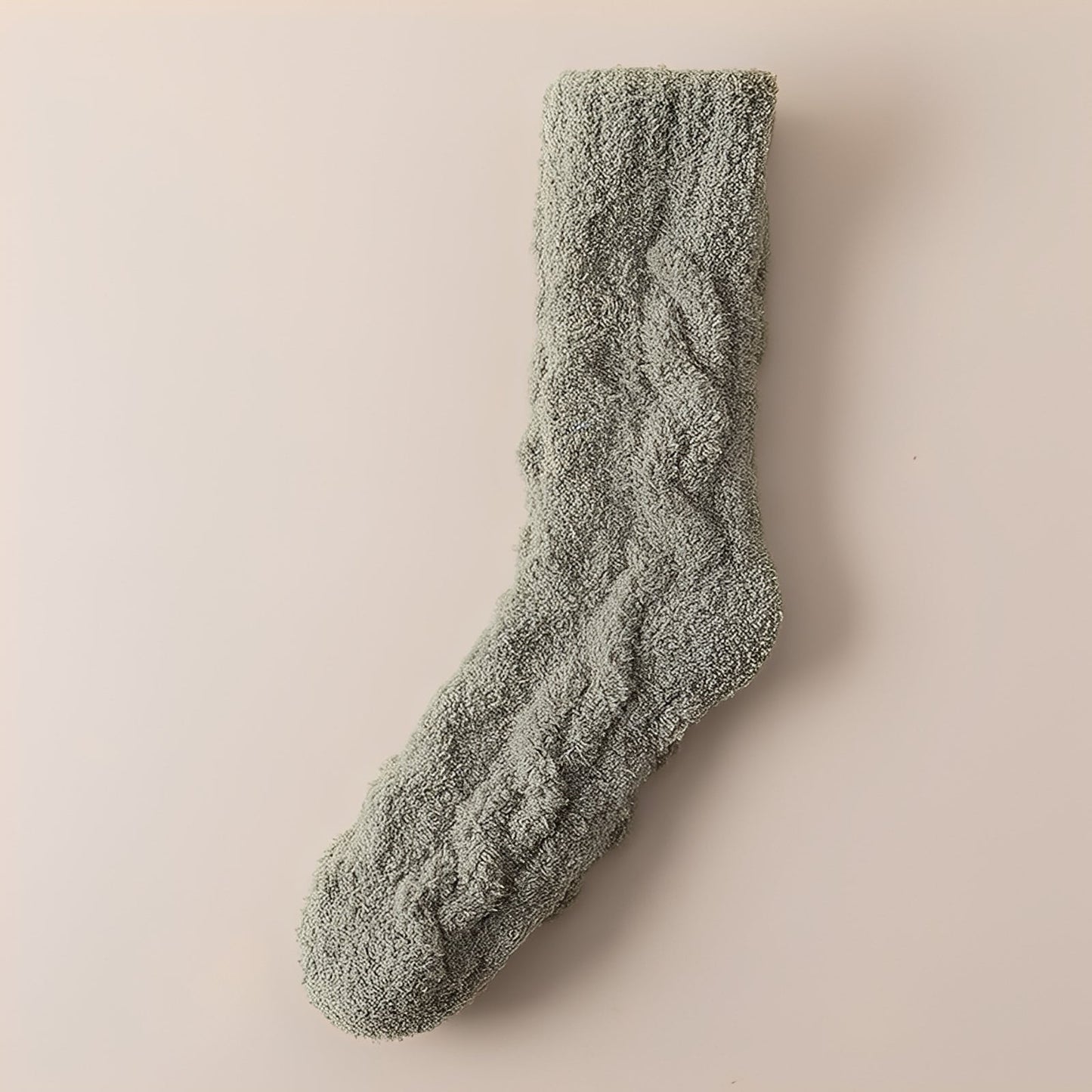 Neely - Chaussettes unisexes en polaire de velours chaudes