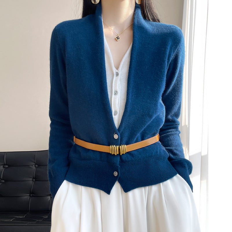 Alyssa - Casual wool sweater for women