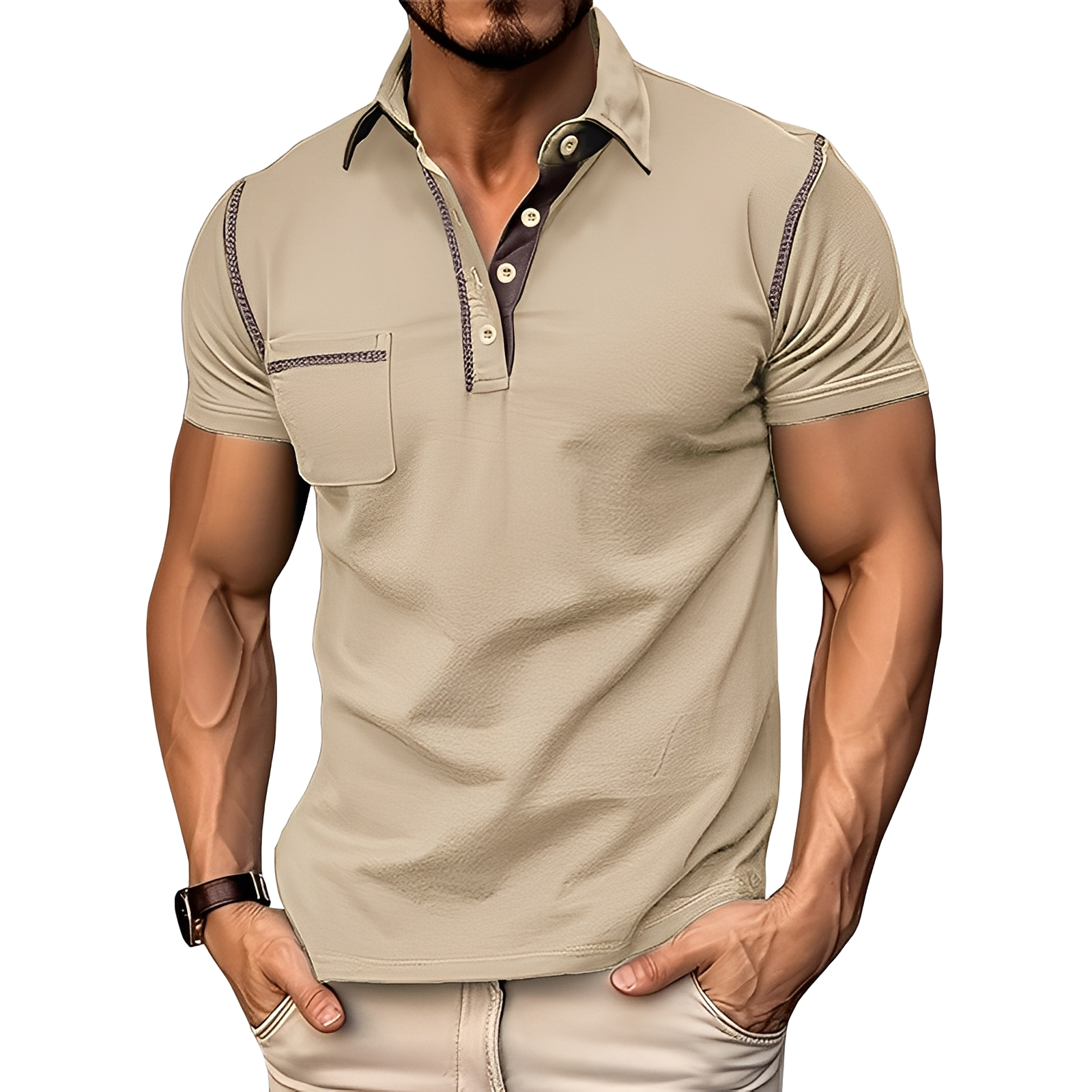 Brandon - Polo élégant