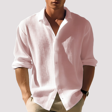 Ollie - Chemise confortable à boutons pour hommes