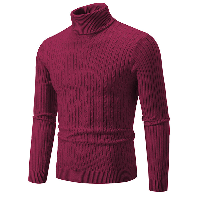 Anton - Moderner Herrenpullover mit Rollkragen