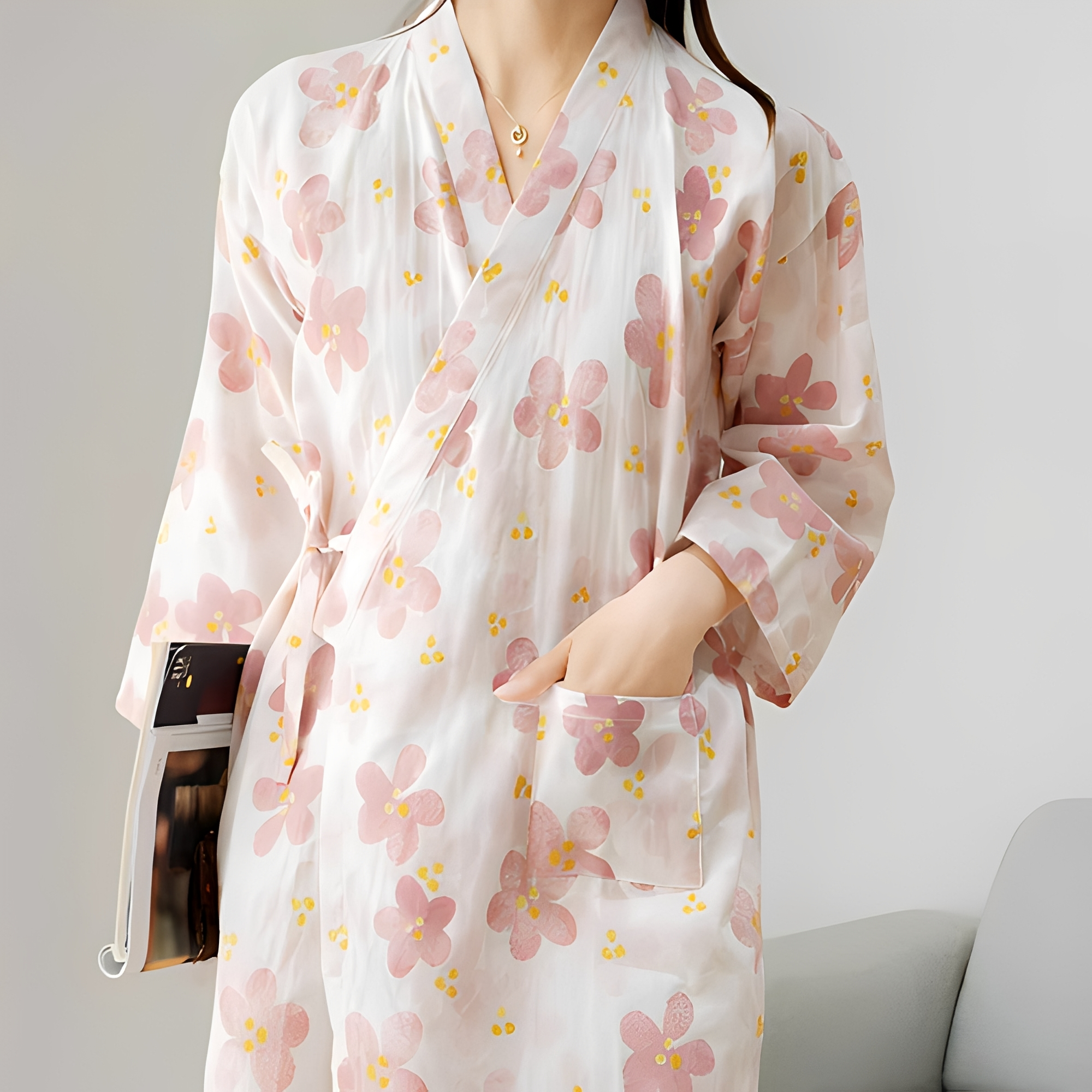 Renalyn - Élégante robe à fleurs pour femme