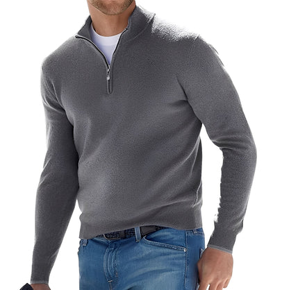 Rufus - Blouson décontracté avec zip et col montant pour hommes